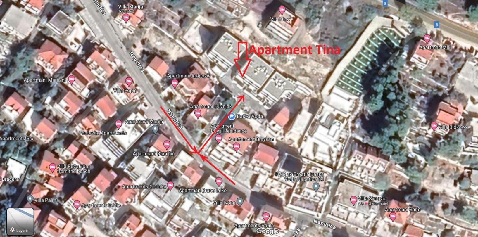 Apartment Tina Baska Voda Ngoại thất bức ảnh
