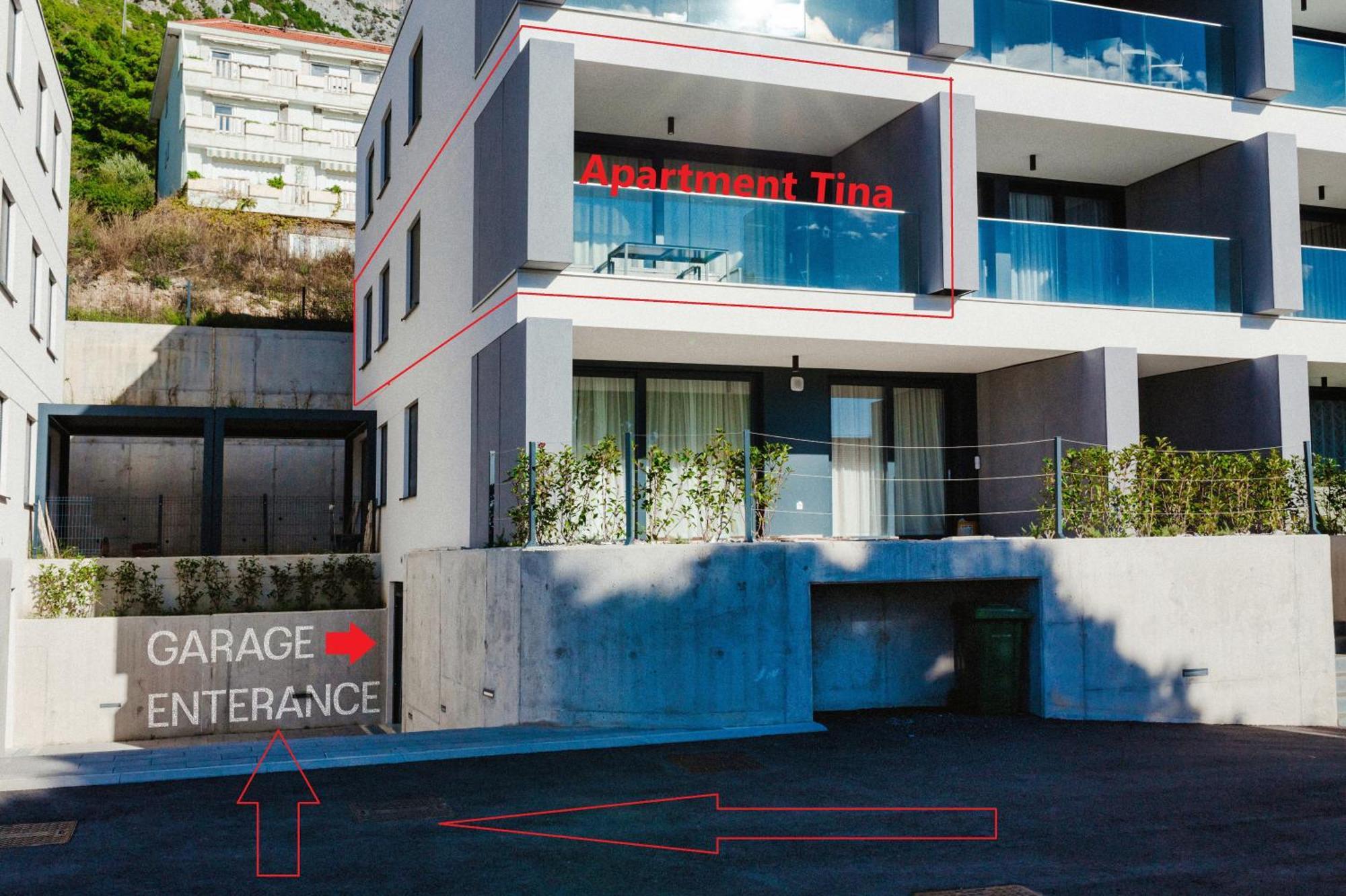 Apartment Tina Baska Voda Ngoại thất bức ảnh