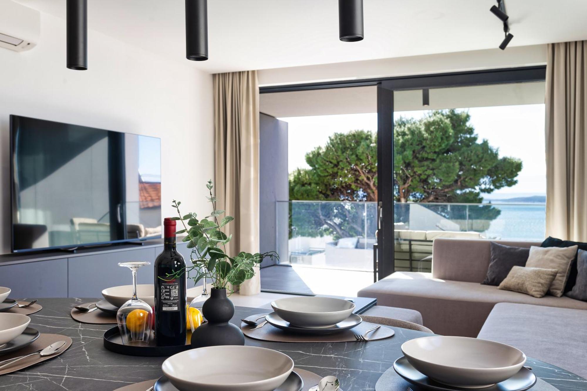 Apartment Tina Baska Voda Ngoại thất bức ảnh