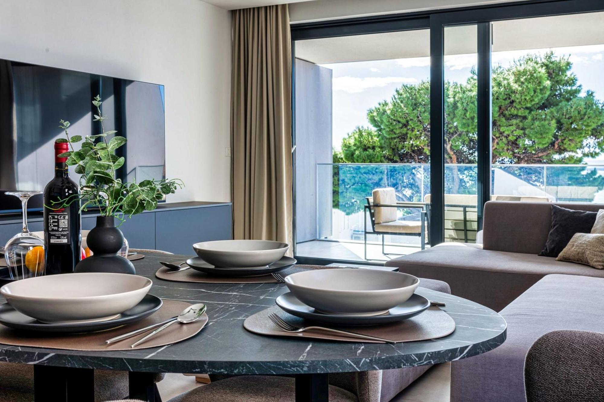 Apartment Tina Baska Voda Ngoại thất bức ảnh